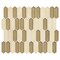 Msi Pixie Gold Hand Crafted 11.52 In. X 9.82 In. X 6Mm Glass Mosaic Wall Tile, 10PK ZOR-MD-0375 - alternate 3